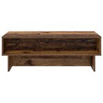 vidaXL Table basse Bois ancien 100 x 46 x 35 cm Bois d'ingénierie