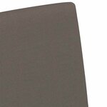 vidaXL Chaises de salle à manger 2 Pièces Gris clair 57 x 67 x 95 cm Lin