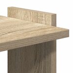 vidaXL Bibliothèque à 3 niveaux chêne sonoma 60x30x120 cm