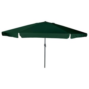 vidaXL Parasol de jardin Vert et Noir 395 x 395 x 245 cm