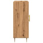 vidaXL Buffet chêne artisanal 69 5x34x90 cm bois d'ingénierie