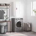 vidaXL Armoire murale blanc 34 5x34x90 cm bois d'ingénierie