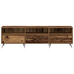 vidaXL Meuble TV Bois ancien 150 x 30 x 44 5 cm Bois d'ingénierie