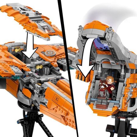 Lego 76193 marvel le vaisseau des gardiens de la galaxie – jouet