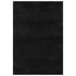 vidaXL Tapis shaggy noir 240x305 cm polyester