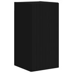 vidaXL Ensemble meuble TV 6 Pièces Noir Bois d'ingénierie