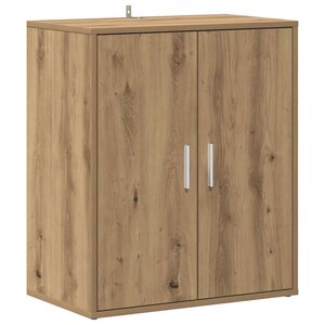 vidaXL Armoire à chaussures chêne artisanal bois d'ingénierie