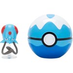 Jazwares PKW4152 - Pokémon Tentacool et Speed Ball Clip 'N' Go