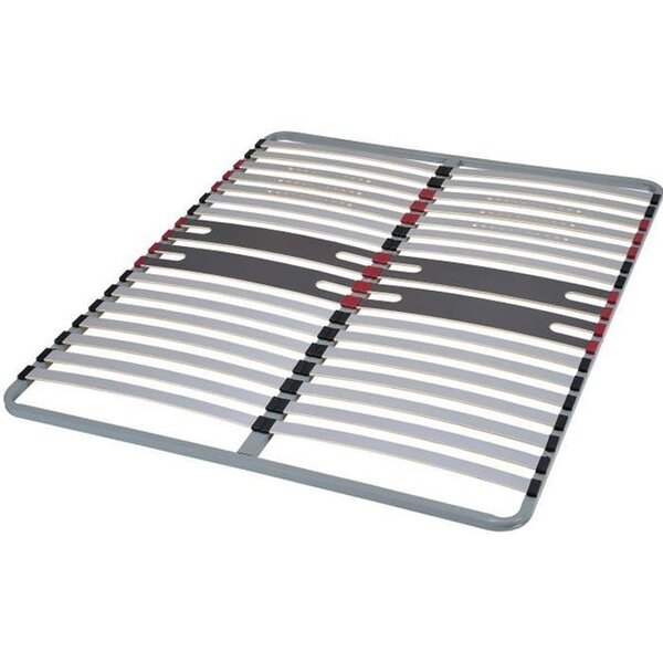 Sommier 160 x 200 - Cadre à lattes - 5 zones de confort