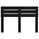 vidaXL Tête de lit Chêne noir 140 cm Bois d'ingénierie