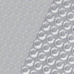 vidaXL Couverture de piscine Argenté 488 cm PE