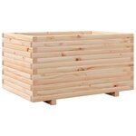 vidaXL Jardinière 90x60x49 5 cm bois de pin massif
