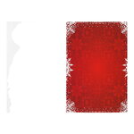 Carte de voeux - joyeux noël - ix - rouge