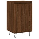 vidaXL Buffets 2 Pièces chêne marron 40x35x70 cm bois d'ingénierie