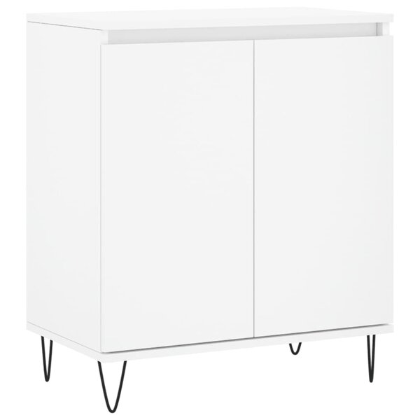vidaXL Buffet Blanc 60x35x70 cm Bois d'ingénierie
