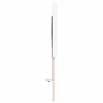 vidaXL Tête de lit LED Blanc 100 cm Cuir synthétique