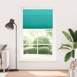 vidaXL Store plissé vert pétrole 120x200cm largeur du tissu 119 4cm