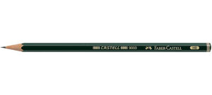 Crayon papier 9000 hexagonal mine 2mm 7B FABER-CASTELL