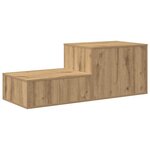 Cabinet de rangement vidaXL Chêne artisan 103x41x40 cm Bois reconstitué