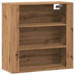 vidaXL Armoire murale chêne artisanal 80x33x80 cm bois d'ingénierie