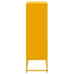 vidaXL Buffet haut blanc 68 5x38 5x107 cm acier