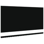 vidaXL Tissu de remplacement de store pour cadre 6x3 m noir