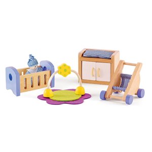 Chambre de bébé pour maison de poupée hape e3459