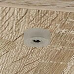 vidaXL Table d'appoint Chêne Sonoma 30 x 30 x 56 cm Bois d'ingénierie