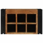 vidaXL Étagère à vin 46 x 35 x 27.5 cm Bois d'acacia massif