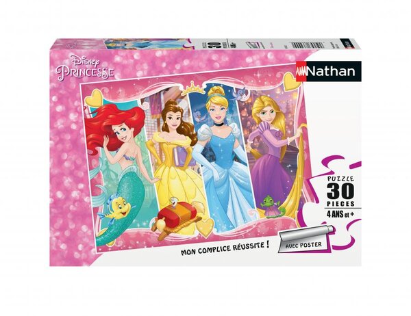 Puzzle amies disney princesse 30p