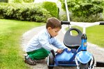 Tricycle Funtrike Waldi bleu