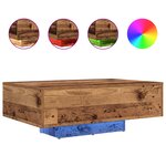 vidaXL Table Basse Bois ancien 85 x 55 x 31 cm Bois d'ingénierie