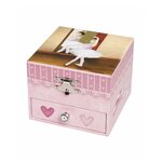 Coffret Musique Cube Danseuse en Tutu - Rose - Figurine Ballerine