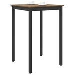 vidaXL Table de salle à manger / Table de repas Bois d'ingénierie