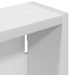 vidaXL Armoire murale de salle de bain Blanc 40 x 10 x 60 5 cm