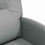 vidaXL Chaises de salle à manger 2 Pièces Gris clair 57 x 67 x 95 cm