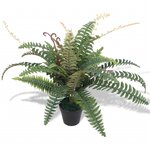 vidaXL Plante artificielle avec pot Fougère 60 cm Vert