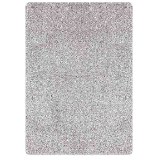 vidaXL Tapis Shaggy Anti-dérapant Gris 240 x 340 cm PP