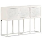 vidaXL Buffet 115x30x76 cm Bois de manguier massif