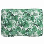 vidaXL Set de coussins de palette Floral 3 Pièces Motif de feuille