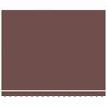 vidaXL Auvent marron 4 x 3 m Marron 400x300 cm tissu