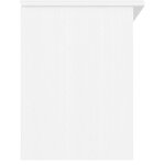 vidaXL Banc à chaussures ALTA blanc 100x35x45 cm bois massif de pin