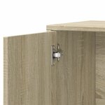 vidaXL Buffet chêne sonoma 60x31x70 cm bois d'ingénierie