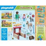 PLAYMOBIL 71471 - Vétérinaire avec Animaux de la Ferme