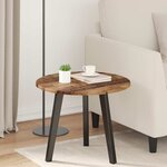 vidaXL Plateau de table Bois ancien 50 x 50 x 1.5 cm Bois d'ingénierie