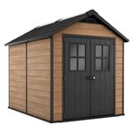 Keter abri de jardin newton 759 marron
