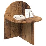 vidaXL Table de chevet Bois ancien 40 x 35 5 x 45 5 cm