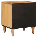 vidaXL Cabinet de chevet 2 Pièces Naturel 40 x 33 x 46 cm