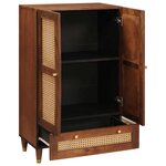vidaXL Meubles et étagères de rangement pour médias avec tiroir Marron