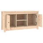 vidaXL Meuble TV 103x36 5x52 cm Bois de pin massif